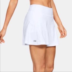 Under Armour White Tennis Center Court Skirt
